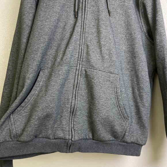 Ororo Hoodie Sweatshirt Mens 2XL Gray Full Zip Outdoors Lined NO BATTERY - Picture 4 of 11